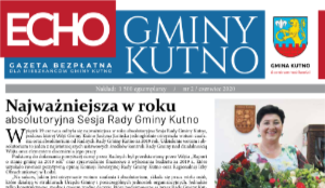 Okładka gazety Echo Gminy Kutno - nr 06/2020